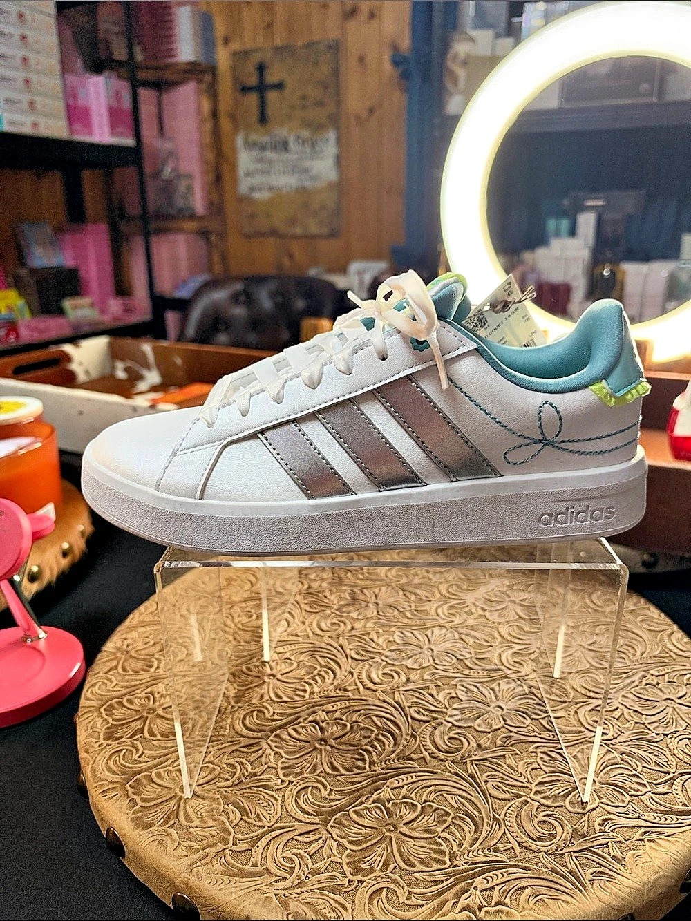 adidas Grand Court 2.0 Shoes Sneakers White & Blue